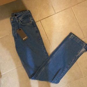 Nasty gal split hem jeans